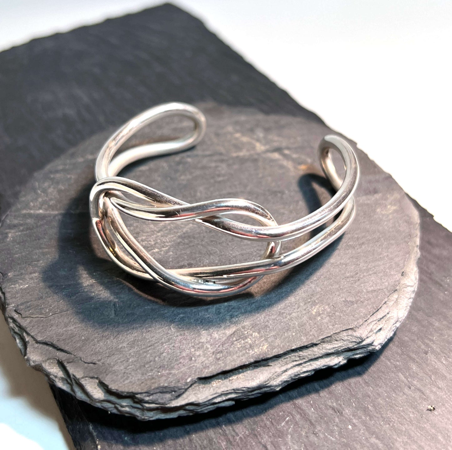 Silverarmband Loveknot