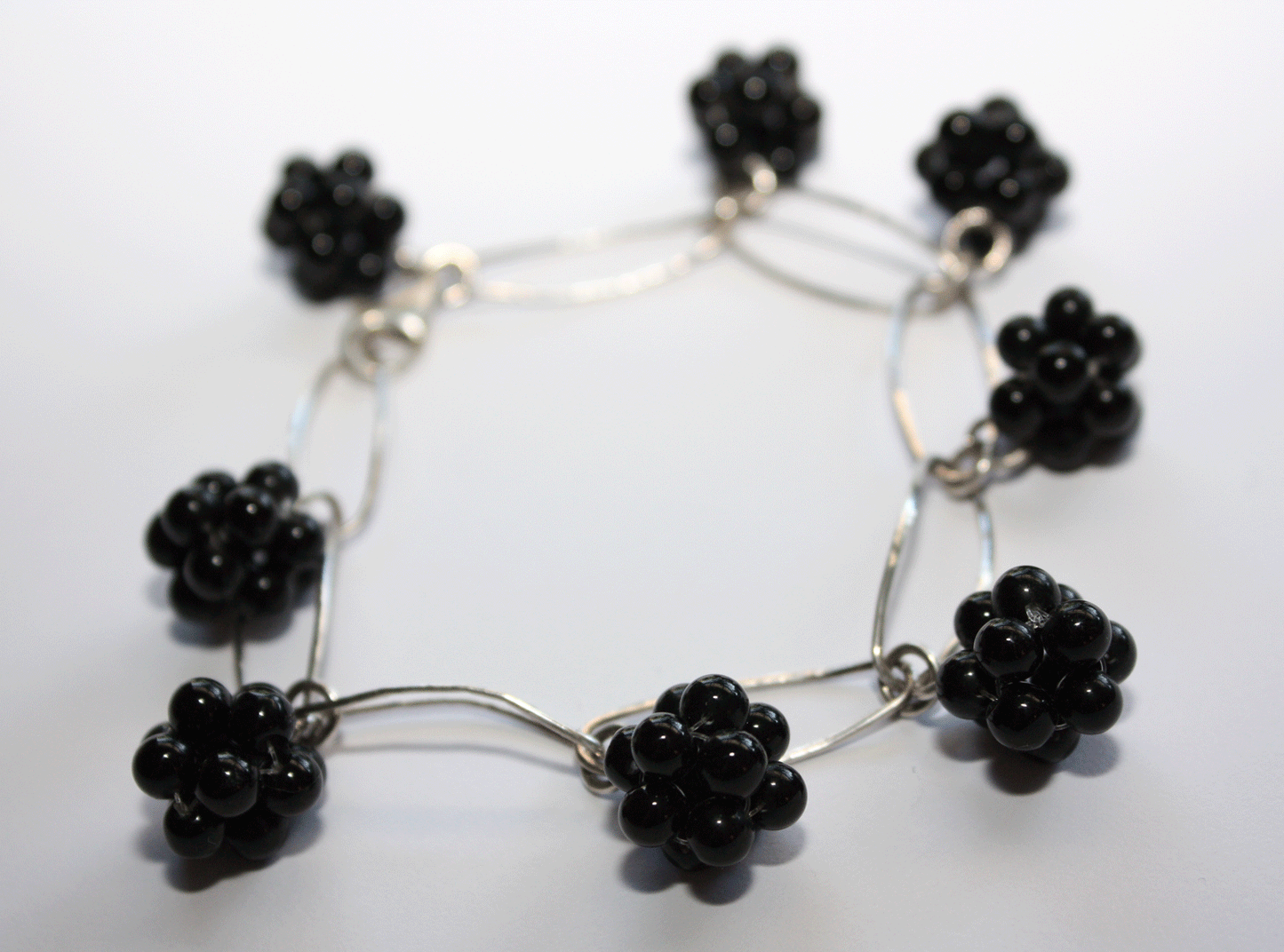 Silverarmband Blackberries