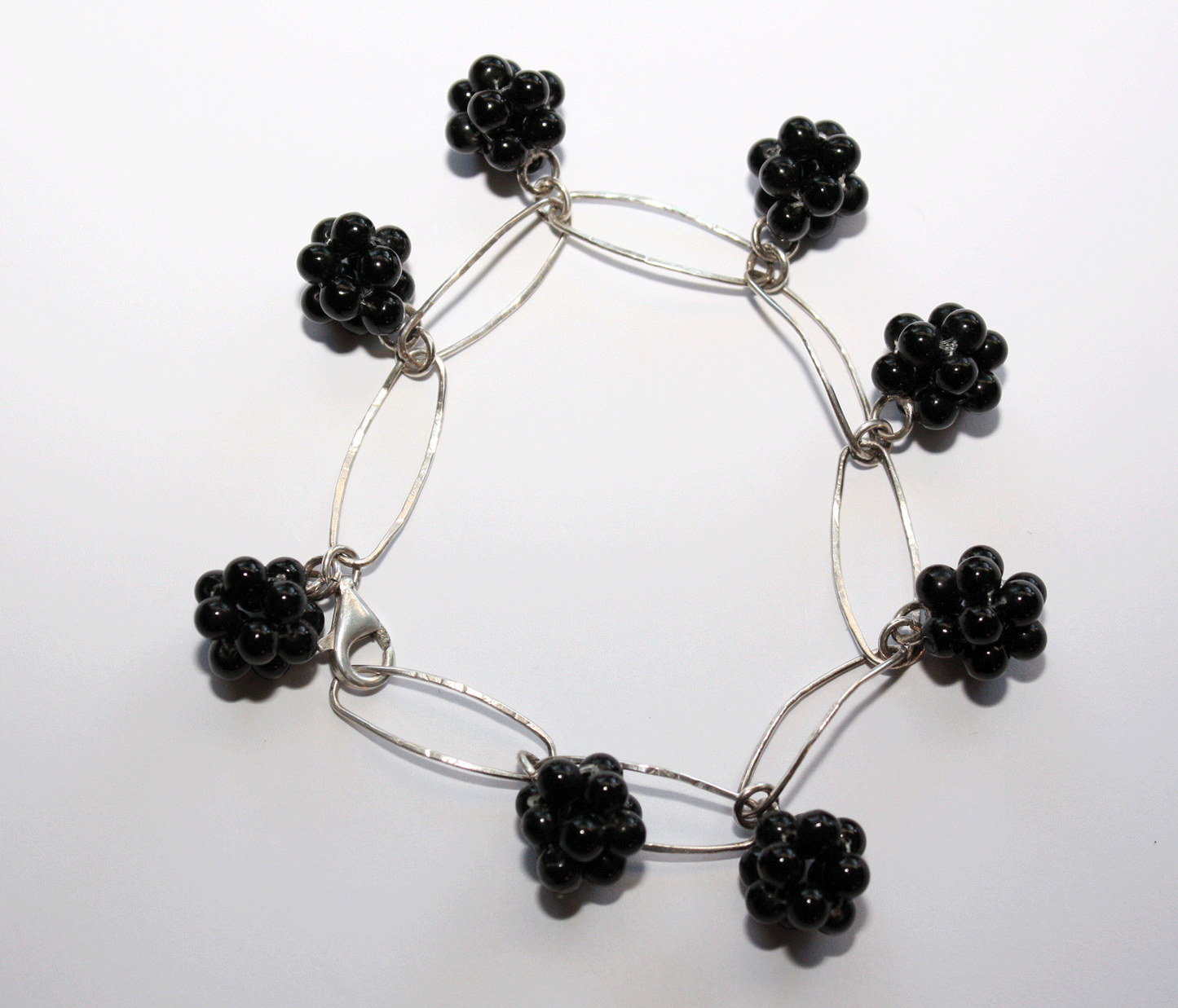 Silverarmband Blackberries