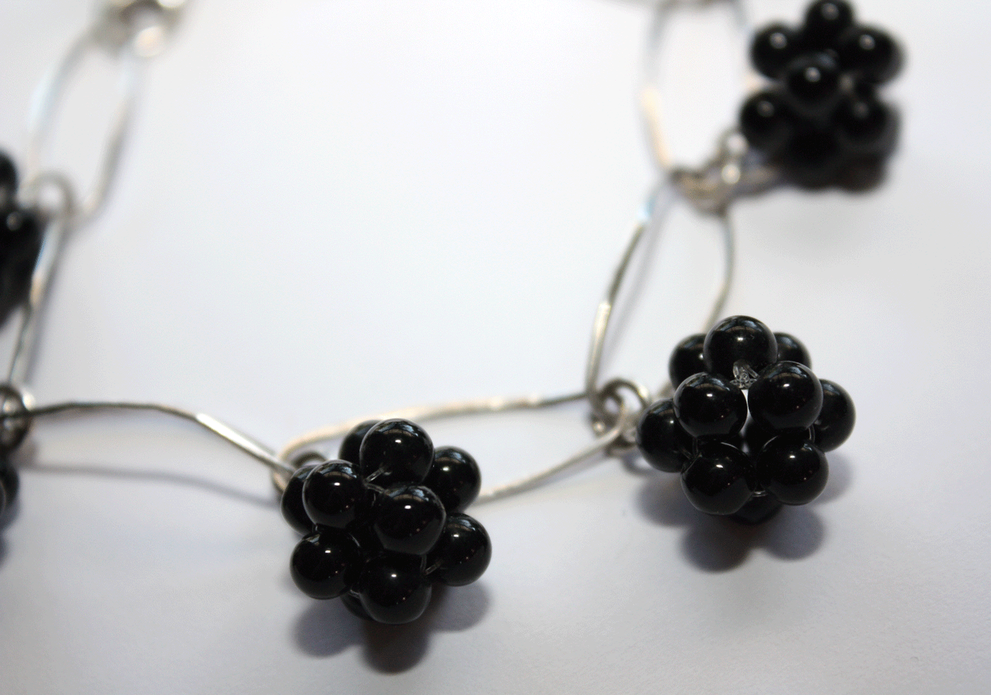 Silverarmband Blackberries