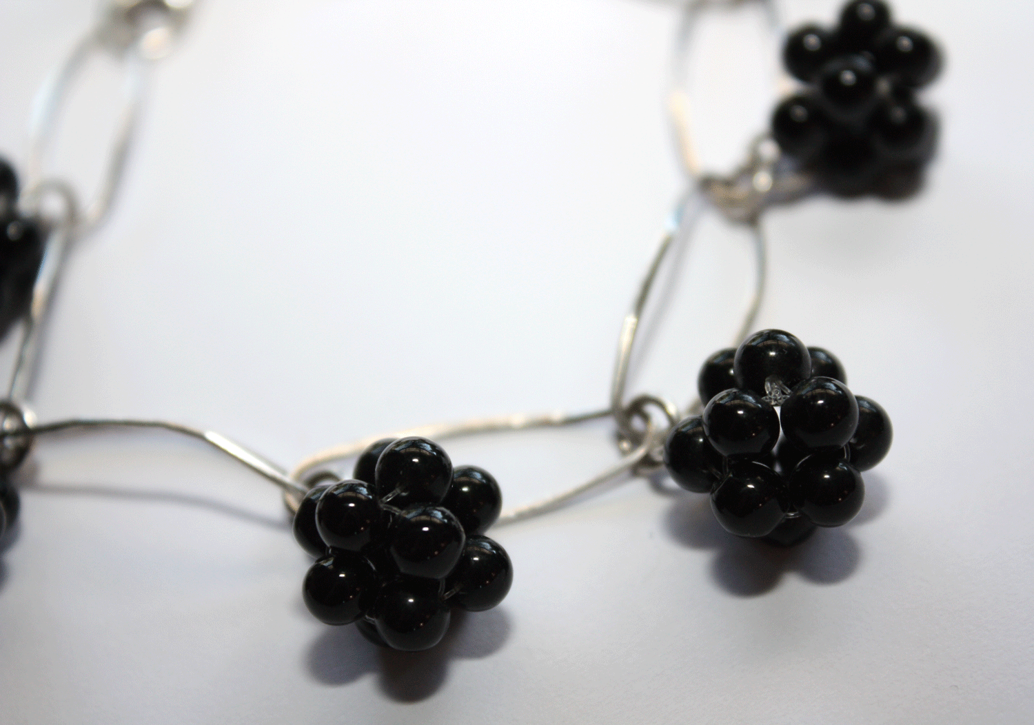 Silverarmband Blackberries