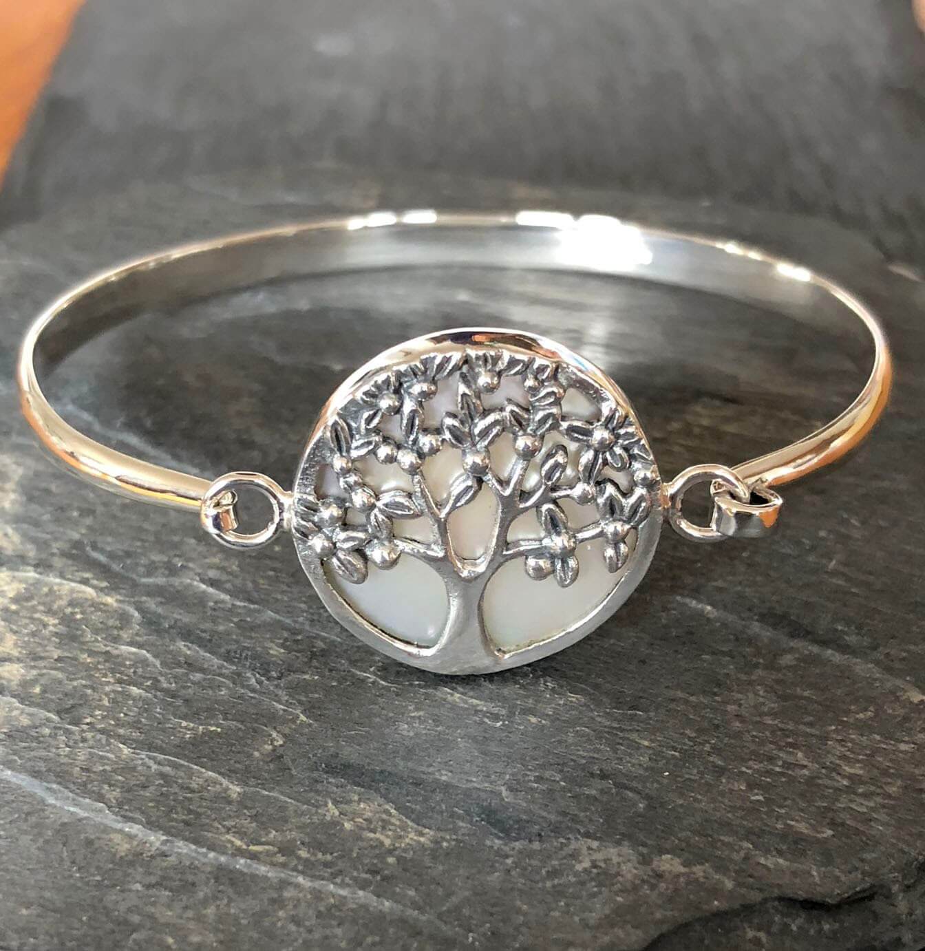 Silverarmband Tree of Life