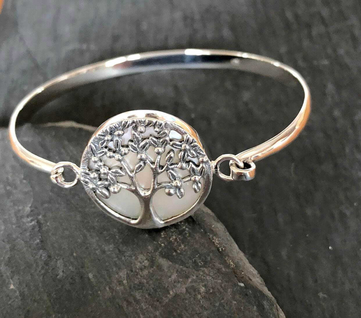 Silverarmband Tree of Life