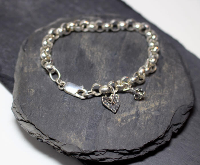 Silverarmband Maggan