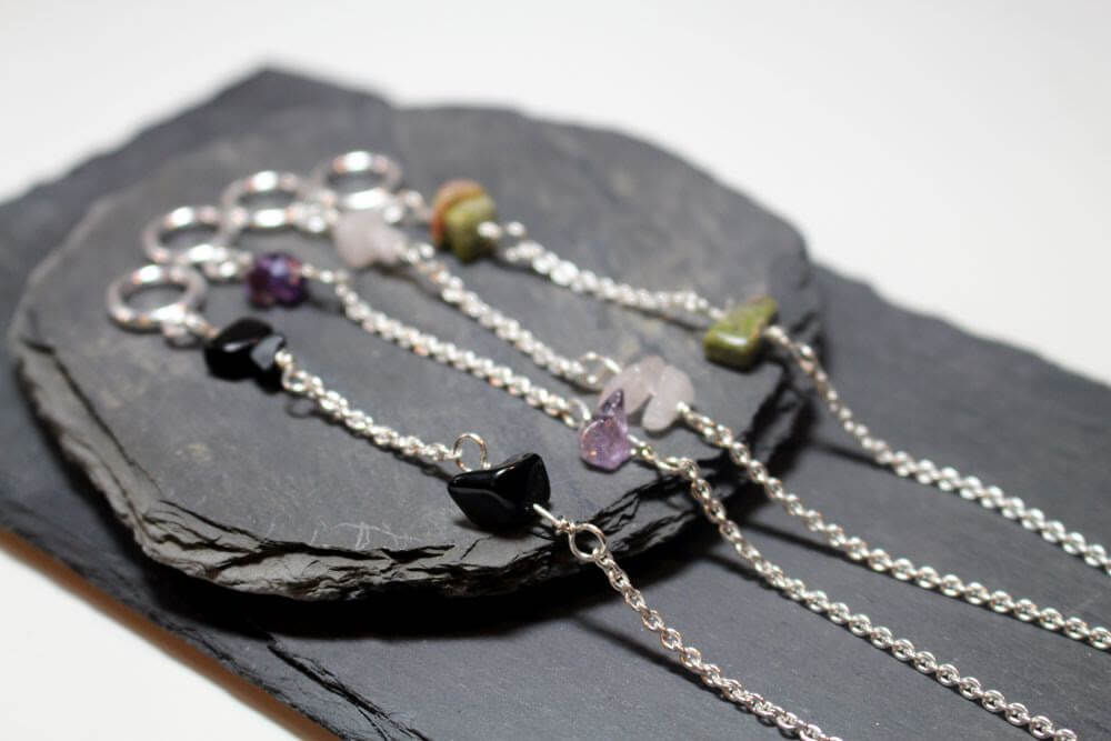 Silverarmband Sabina onyx