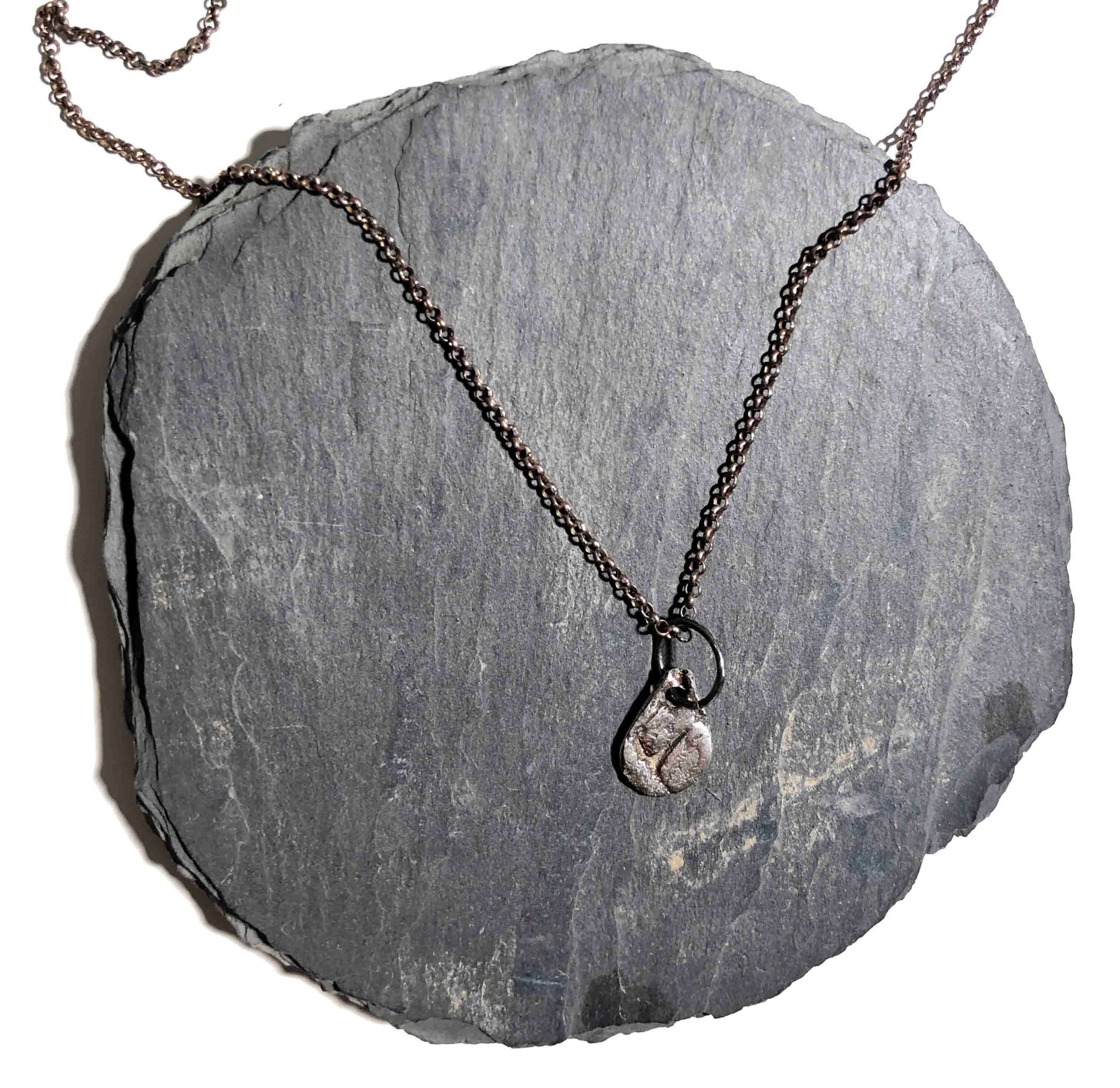 Silverhalsband Cobblestone 2