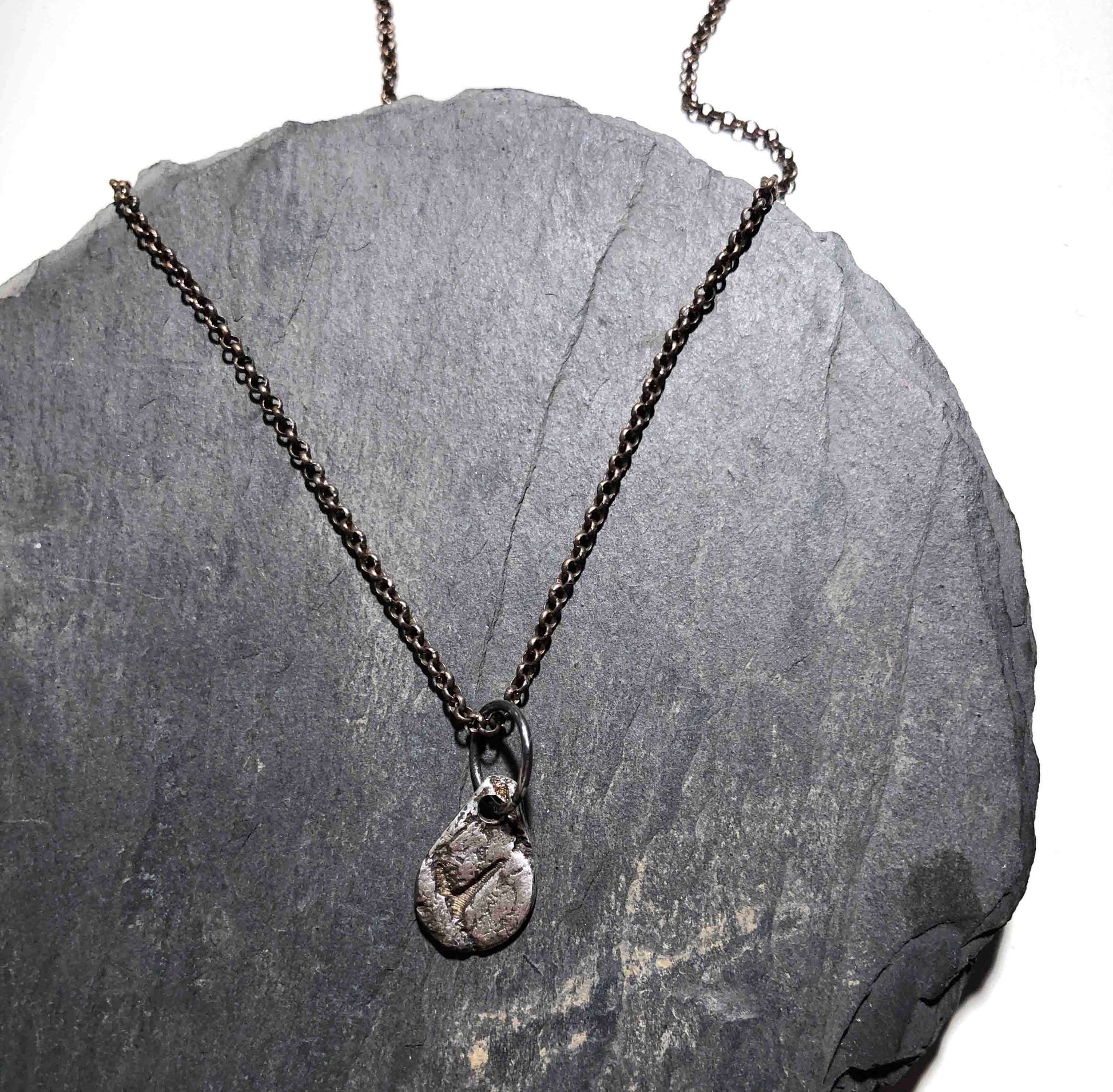 Silverhalsband Cobblestone 2