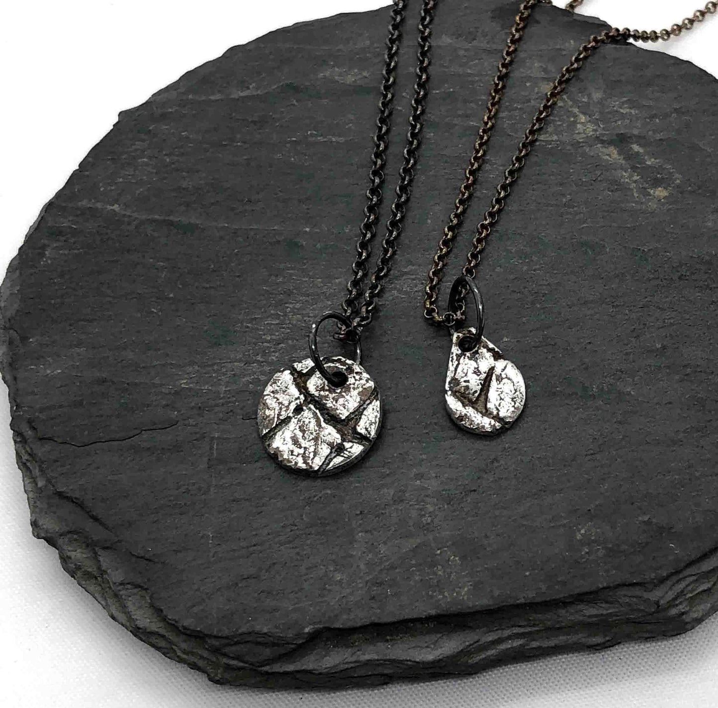 Silverhalsband Cobblestone 2
