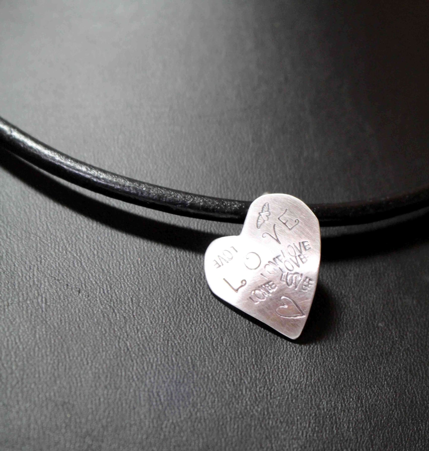 Silverhalsband LoveLove