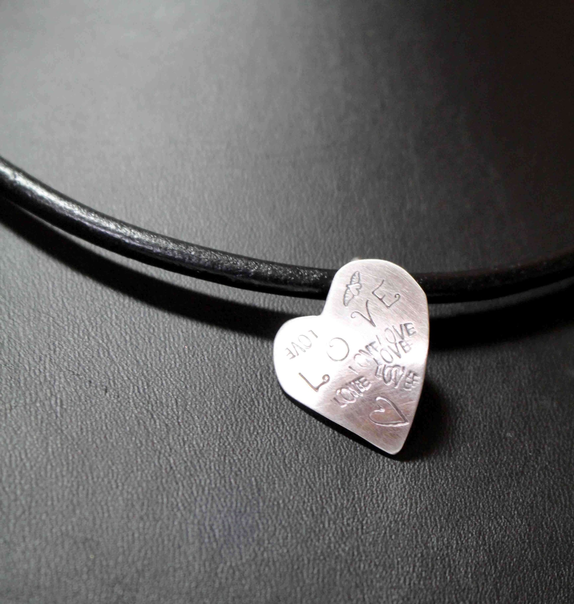 Silverhalsband LoveLove