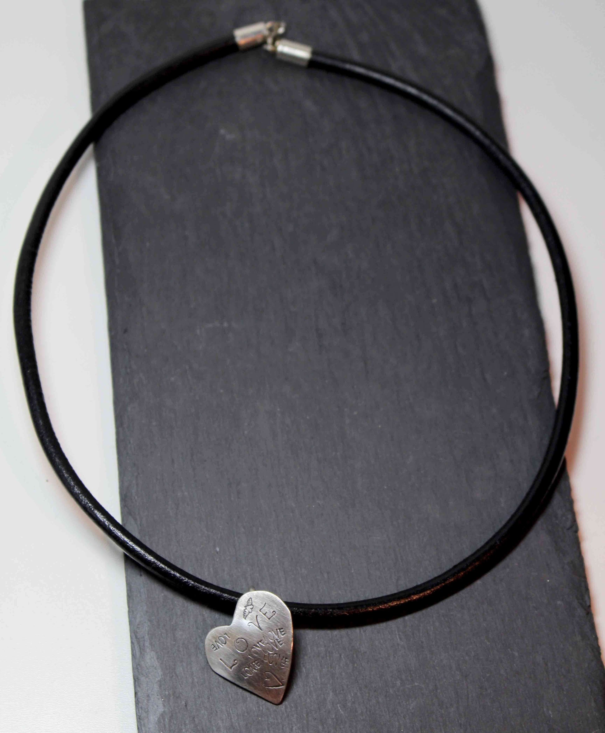 Silverhalsband LoveLove