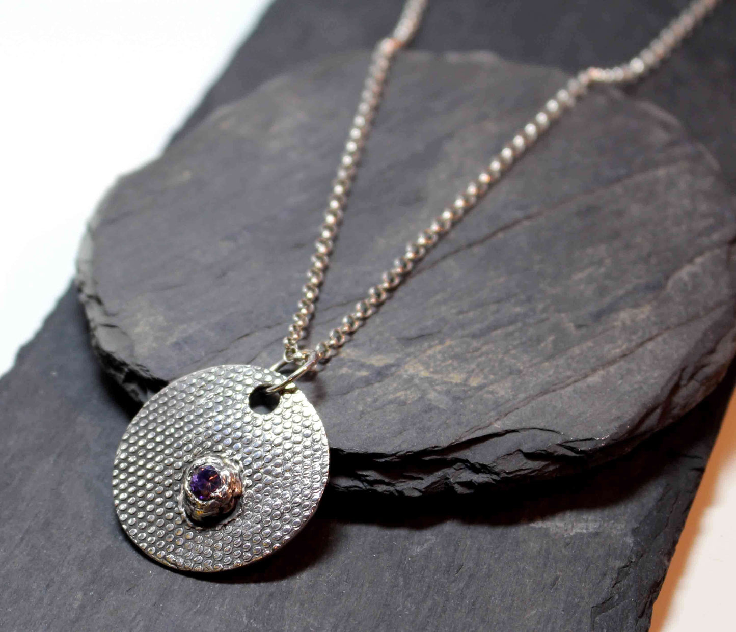 Silverhalsband Rusty