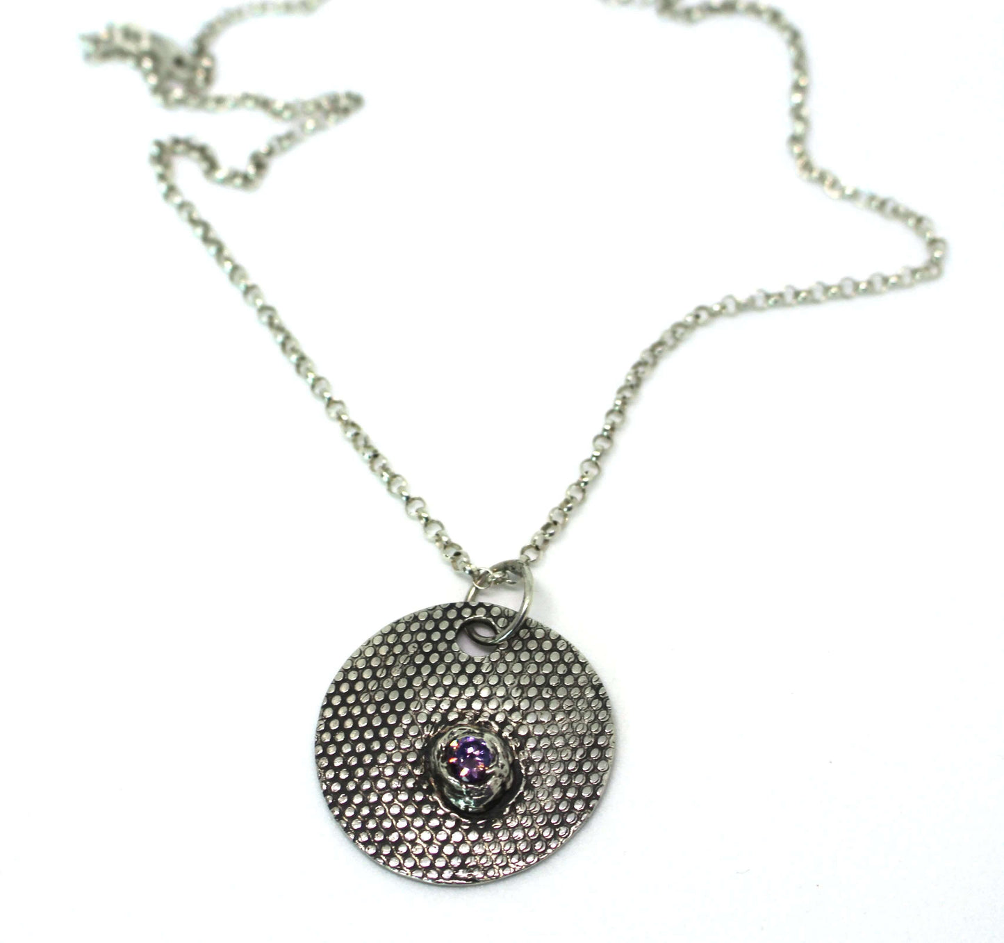 Silverhalsband Rusty