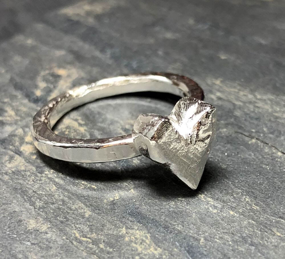 Silverring Big Little Heart