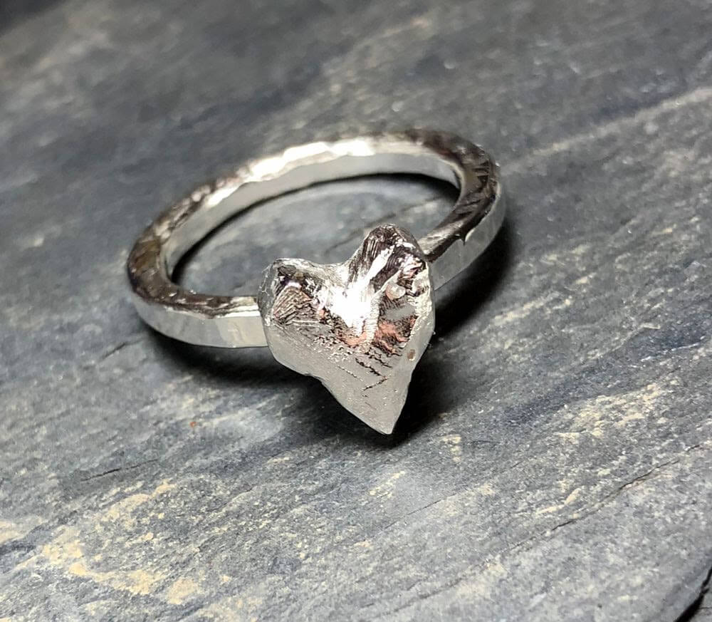 Silverring Big Little Heart