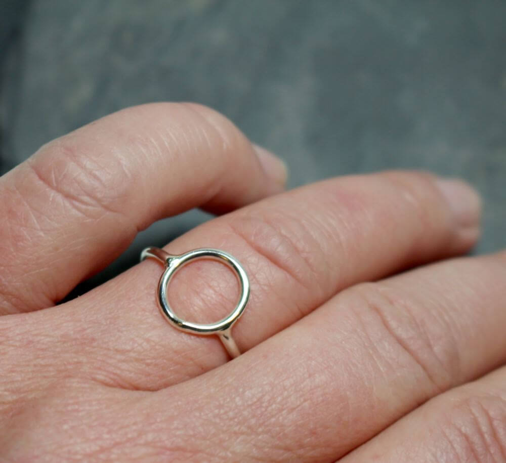 Silverring Cirkel