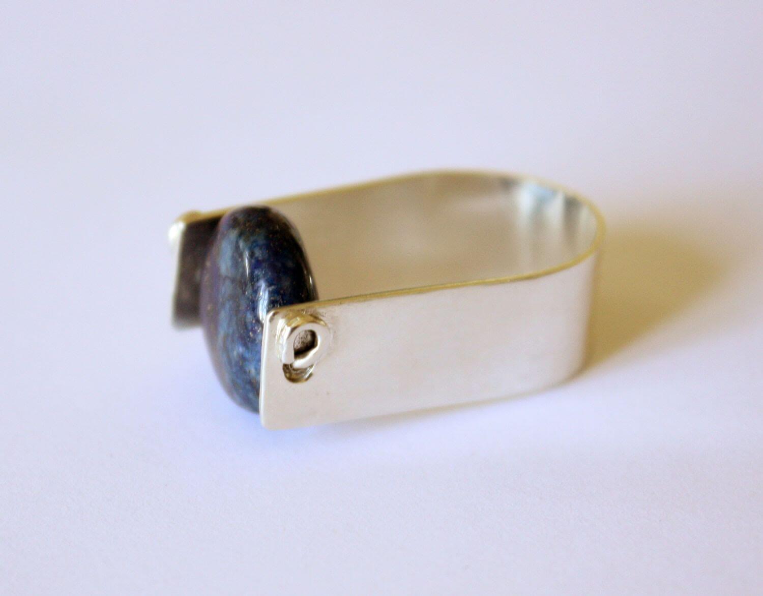 Silverring Lapis