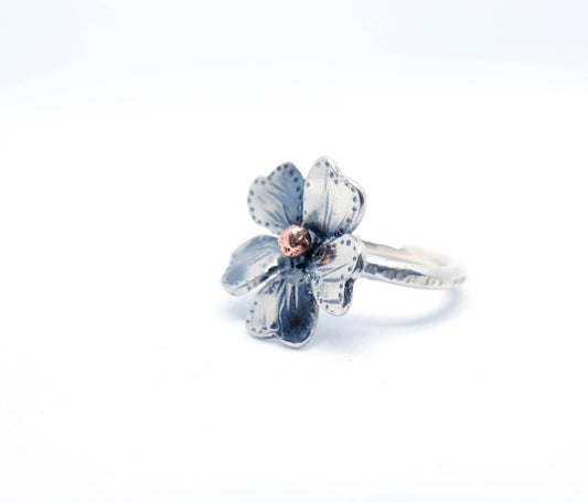 Silverring Malva 1