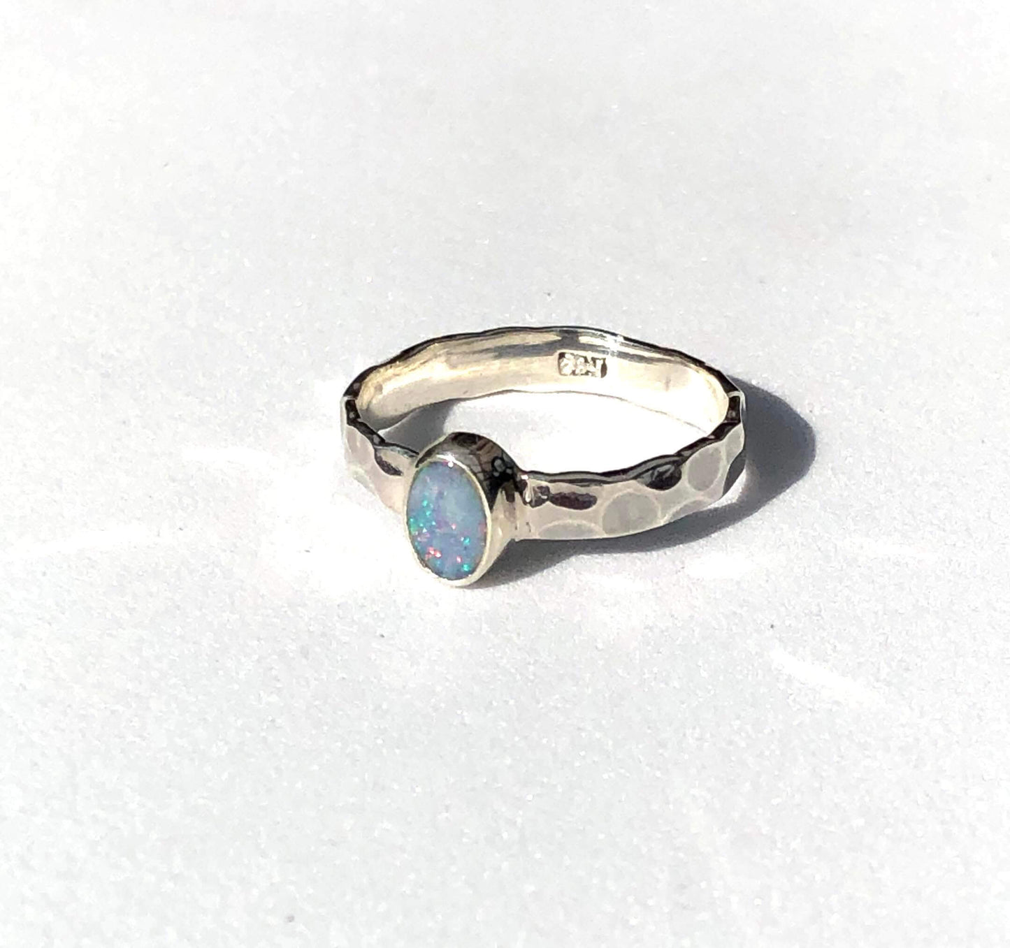 Silverring Opal 1